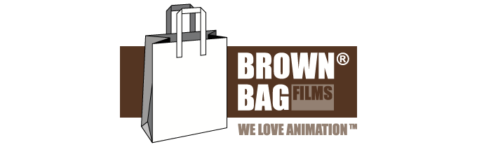 brown bag films - we love animation logo